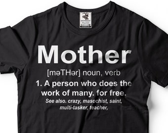Mothers Day Shirt Mother Definition T Shirt Mom Shirt Mother Gift Ideas Mother Birthday Tee Mother's Day Mom Shirt Gift For Her Women