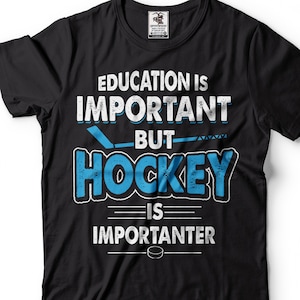 レディースファッション School Is Important, But Hockey Is Importanter - Hockey Tee T-Shirt Amazon.com: School Is Important But Hockey Is Importanter