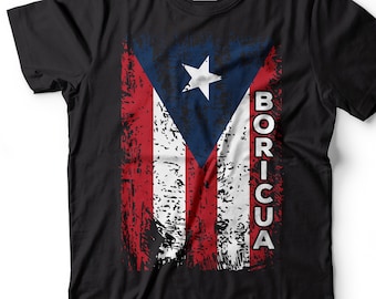 Boricua Puerto Rico Flag T-shirt: Unisex Pride Shirt