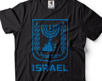 Israel Shirt Hanukkah Menorah Shirt Hanukkah Holiday Shirt Jewish Gift Tee Israeli Jewish Festival Jewish Religious Ritual Shirt