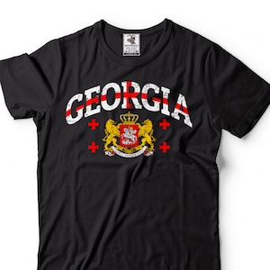 Georgia Unisex Shirt Georgia Patriotic Shirt Georgia Logo Flag Shirt Georgia National Tee Georgian Gifts Sakartvelo Shirt Georgian Shirts