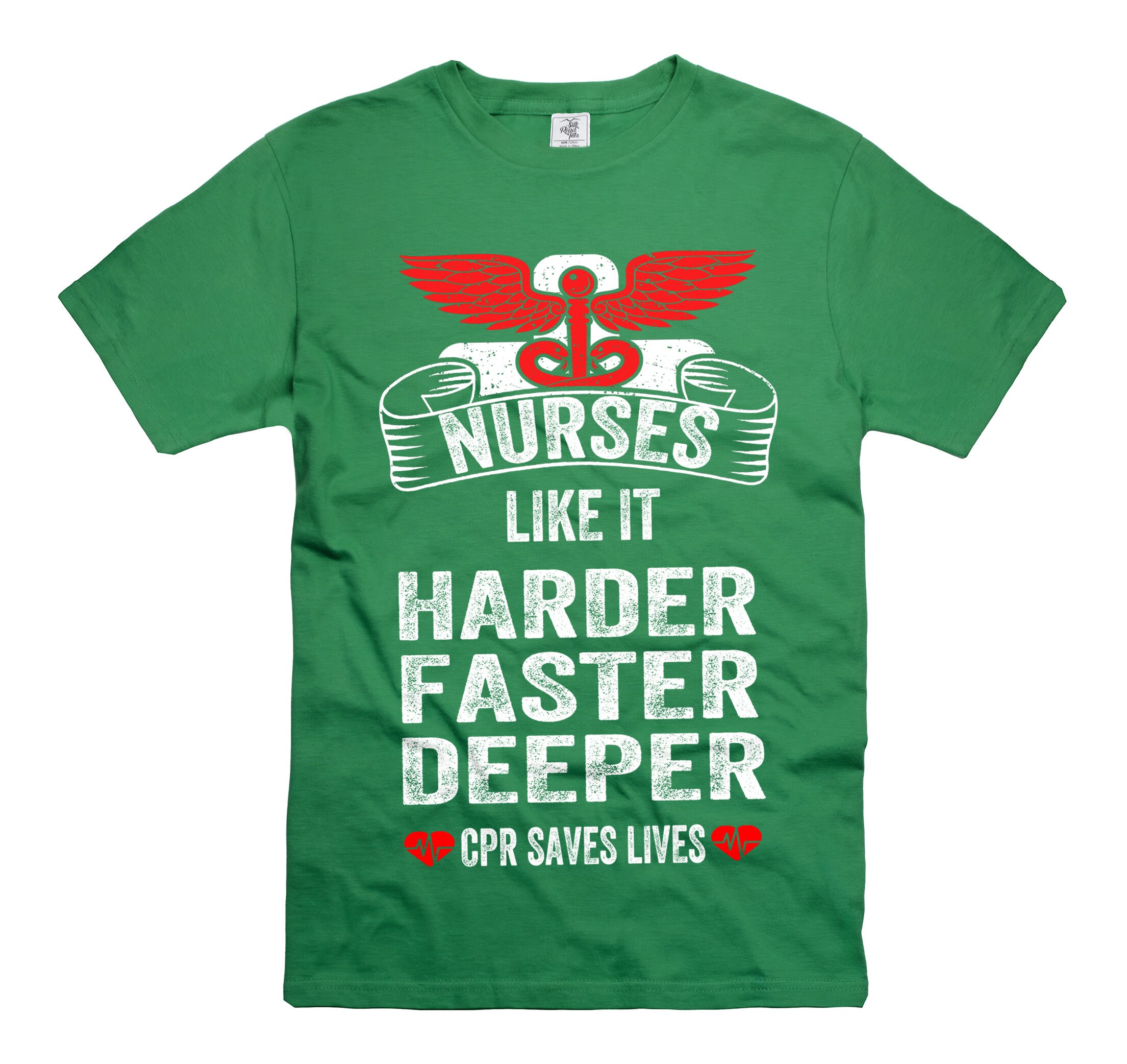 EMS Harder Faster Deeper CPR T-Shirt EMT Medic Nurse T-Shirt