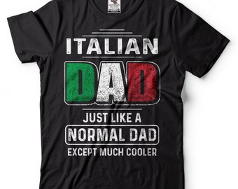 Mens Italian Shirt Italian Dad Tee Shirt Fathers Day Gift Italian Shirts Italy Flag Tee Dad Patriotic Shirt Italy Gifts Italian Father Shirt