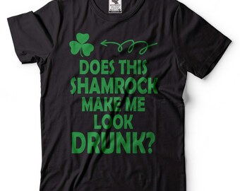 Camiseta divertida con trébol para beber del Día de San Patricio