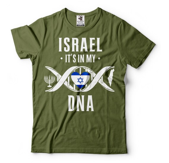 It's In My Dna Israeli Shirt I Love Israel Flag Jewish Gifts It's In My Dna Israeli Shirt I Love Israel Flag Jewish Gifts