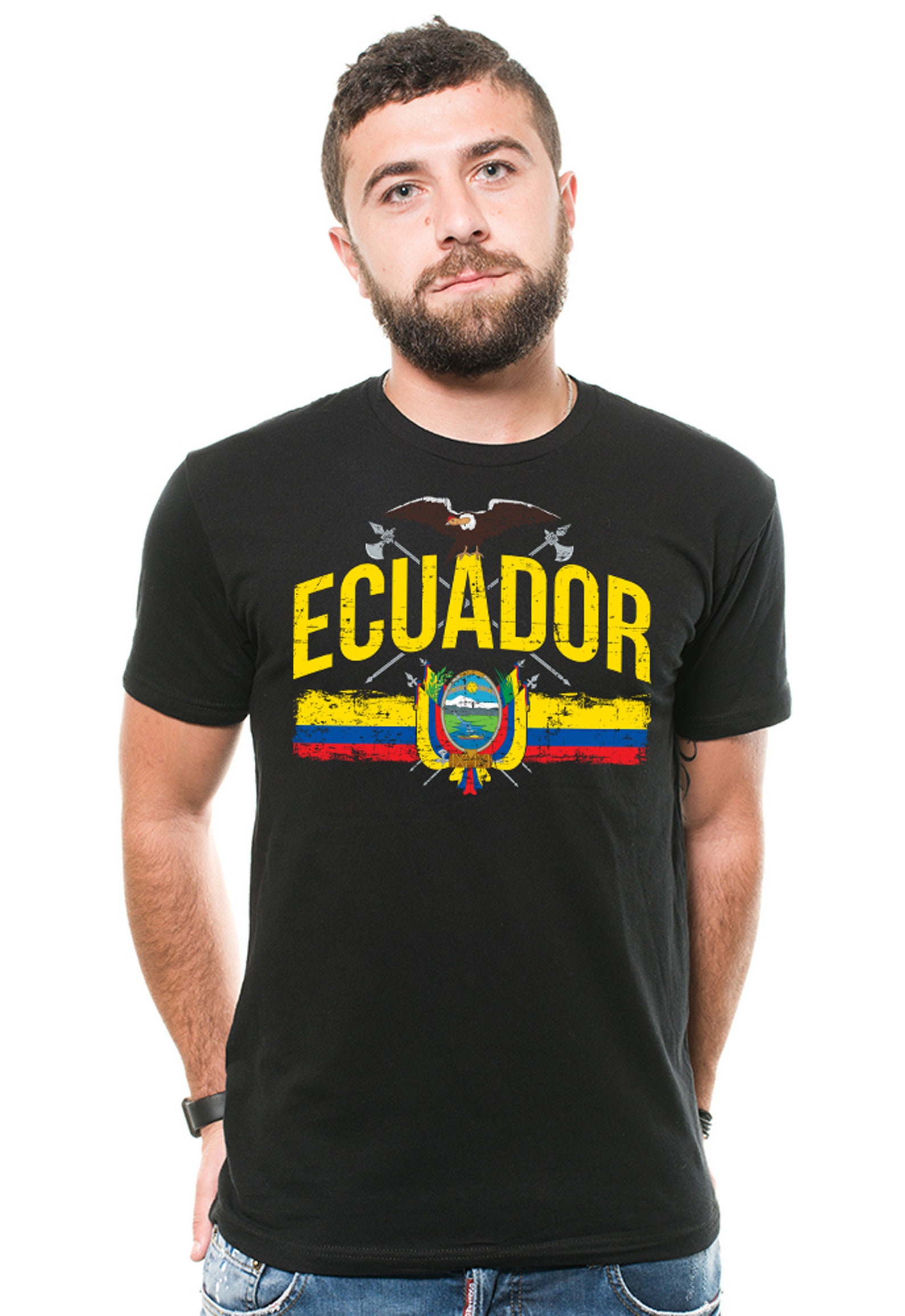 Camiseta con la bandera de Ecuador: Camiseta unisex patriótica ...