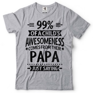 Mens Papa T-shirt Papa Shirts Father&#39;s Day Papa Tshirt Papa Gifts Funny Saying Tshirt New Papa Shirt Fathers Day Shirt For Papa Grandpa