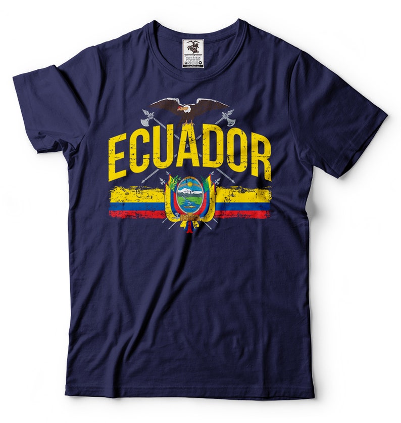 Camiseta con la bandera de Ecuador: Camiseta unisex patriótica ...