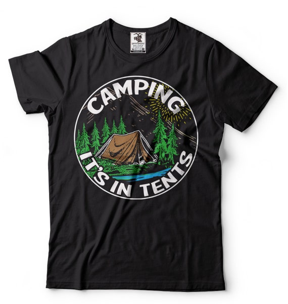 Camping Tent Pun T-shirt: 