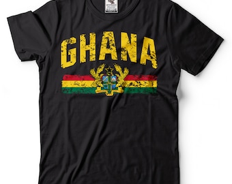 T-shirt drapeau du Ghana : fierté patriotique du Ghana