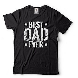 Camiseta masculina melhor pai de todos os tempos, dia dos pais, camiseta do pai, presente de aniversário do pai, camiseta de natal, presente para ele, papai, papai, pai
