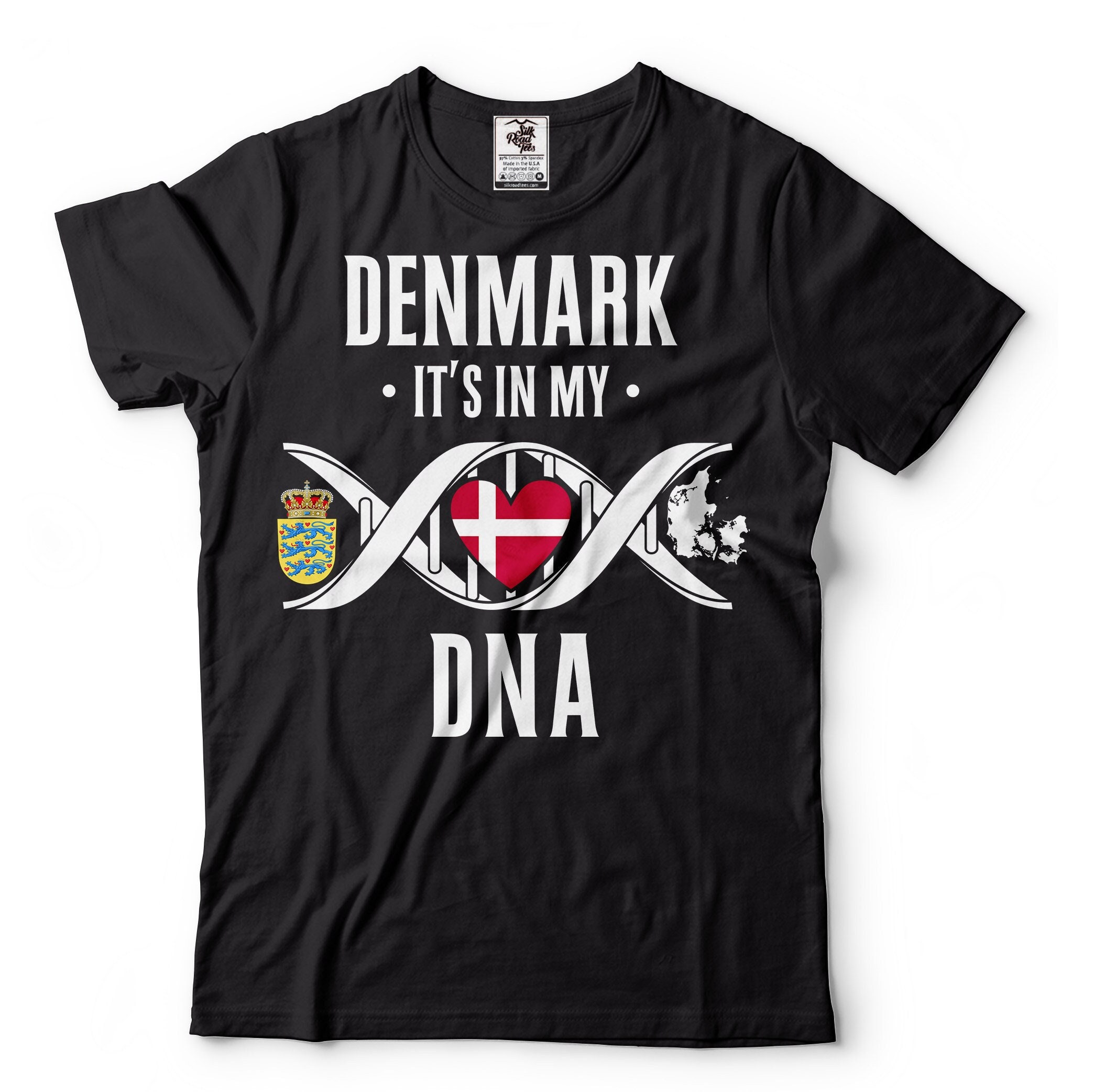 Denmark Patriotic Shirt Denmark National Flag Tee Shirt Denmark Gifts Danish Gift Ideas Danish Birthday Christmas Gift Shirts For Him Her