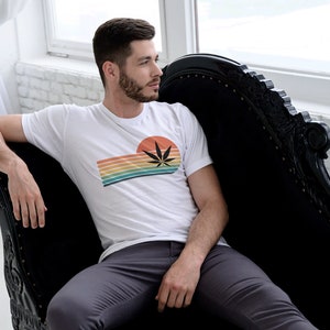 Leaf Land Retro Bella Canva Ultra Soft T-shirt
