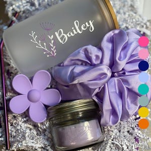 Purple gift box, Personalized tumbler, for everyone (OTHER COLORS AVAILABLE)