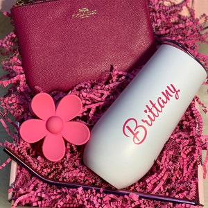 Gift Box with new AUTHENTIC COACH WRISTLET & Personalized Cup