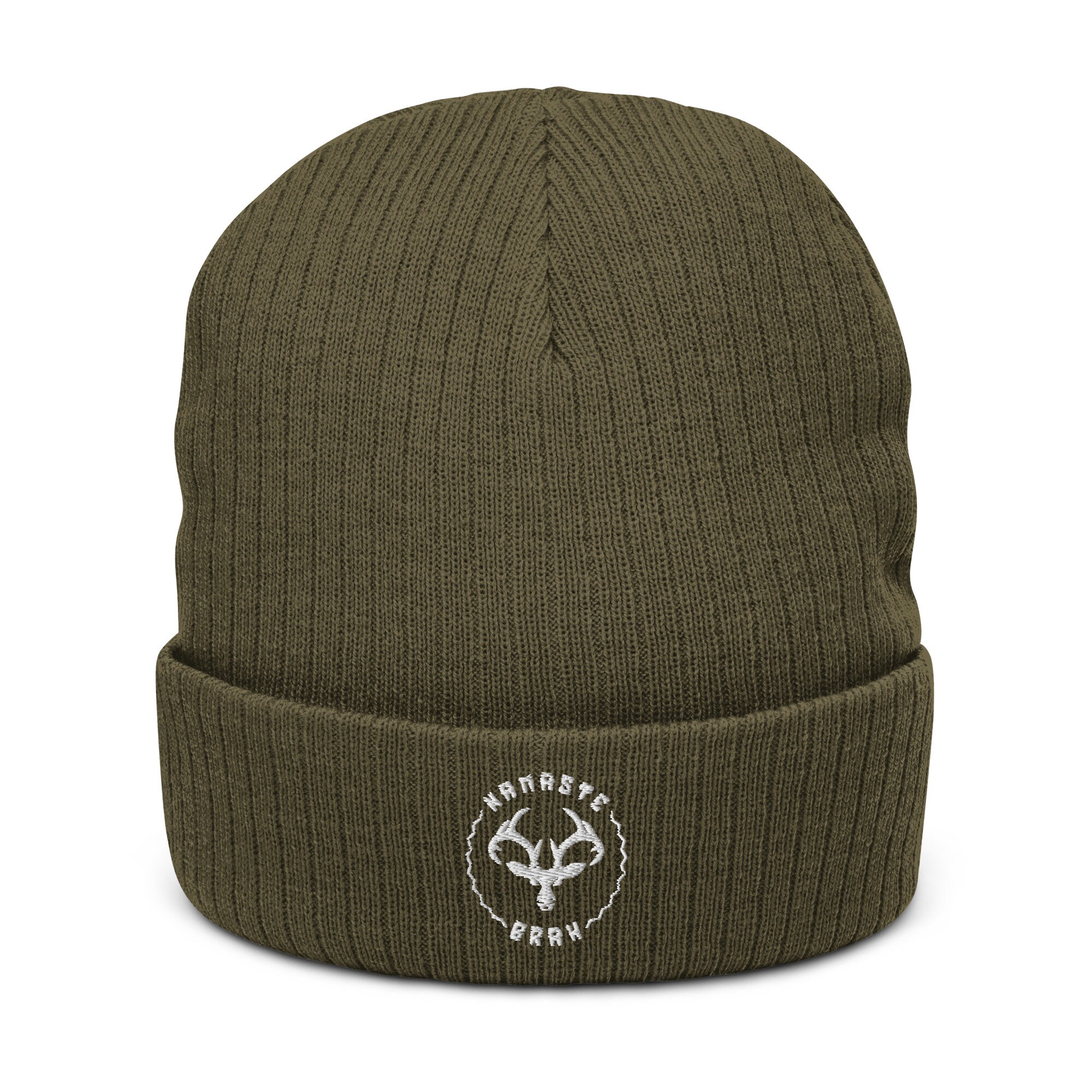 Namaste Buck Ribbed Knit Beanie - Etsy