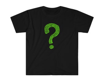 Question Everything Slime Unisex mjuk t-shirt