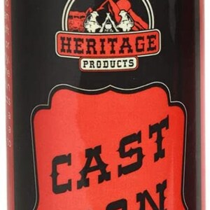 Heritage Products Cast Iron Soap, All Natural Skillet Cleaning Soap Cleans, Restores Griddle, Grill Grate, Dutch Oven, 100% Plant-Based