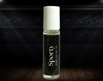Sporty Cologne Oil Impression: Alcohol-Free Roll On Masculine Scented Oil, Luxury Fragrance