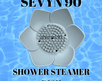 Gray Shower Steamer Dish | Shower Steamer Tray | Soap Dish | Spa Gift | Self Care