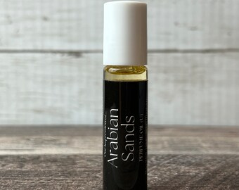 Arabian Sands Perfume Oil Impression: Alcohol-Free Roll On Unisex Scented Oil, Luxury Fragrance