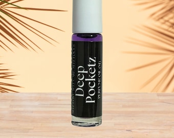 Deep Pocketz Cologne Oil Impression: Alcohol-Free Roll On Masculine Scented Oil, Luxury Fragrance