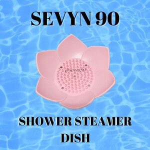 Pink Shower Steamer Dish | Shower Steamer Tray | Soap Dish | Spa Gift | Self Care