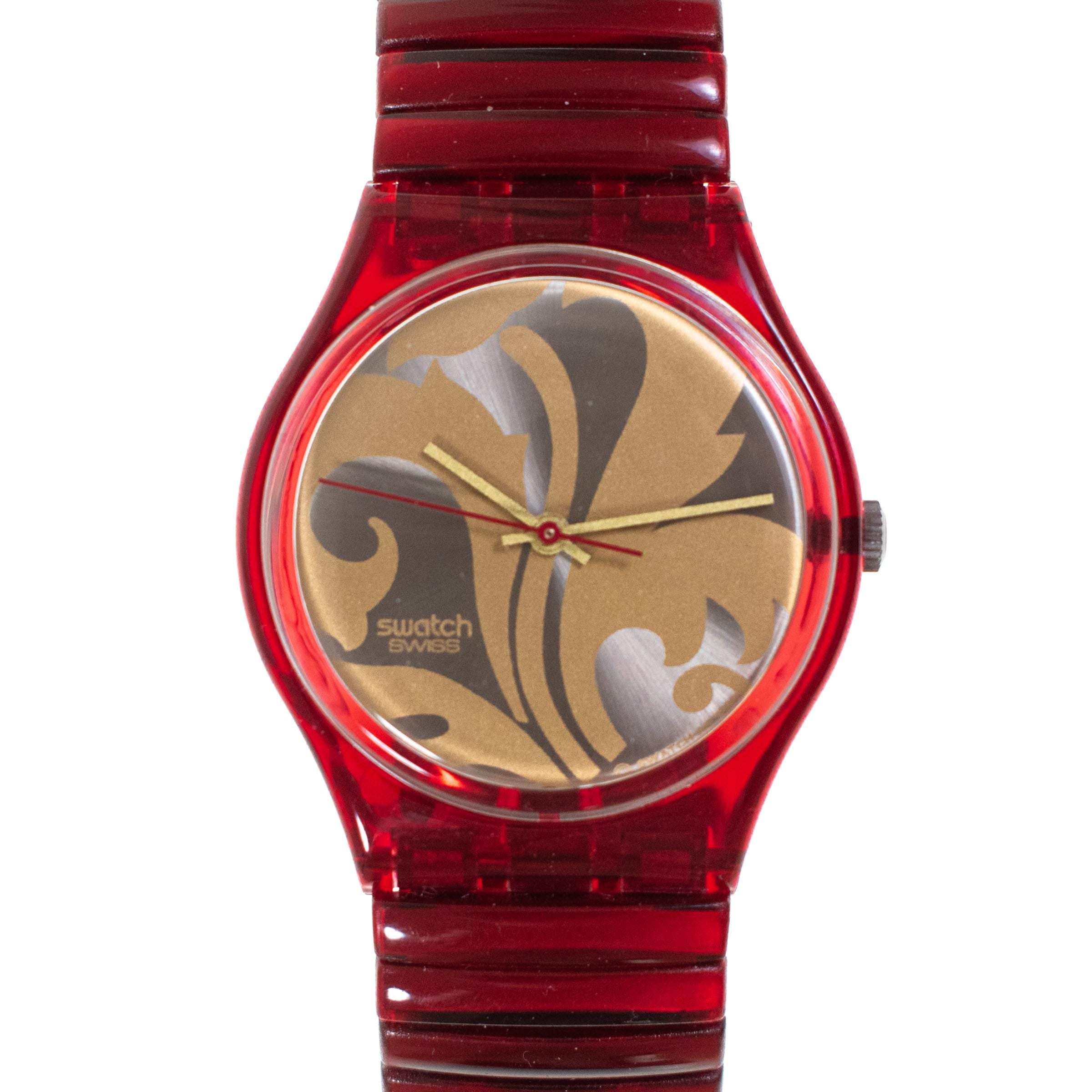 Swatch Watch - SUBK132G - ORGANIC CHAIN Vintage Swatch Metal - Etsy main image 2