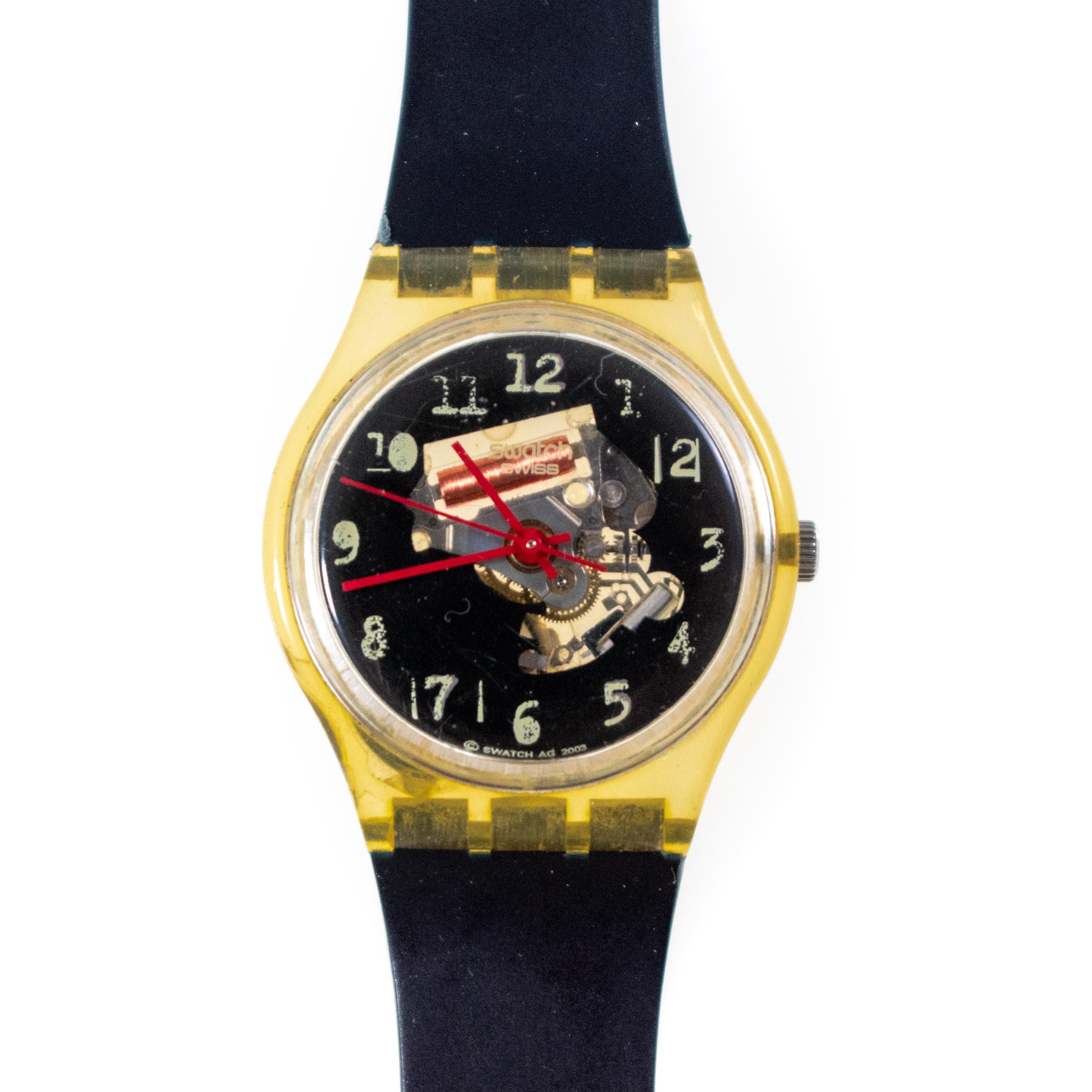 Swatch Special 2003 - GZ184 - Dada Traces - Cabaret Voltaire - New