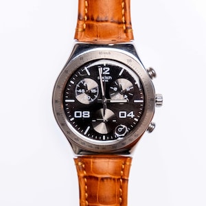 Swatch Irony Chrono - YCS564 - Blustery Black - Used Refurbished