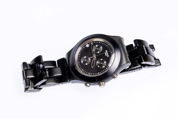 Swatch Irony Diaphane Chrono 2011- SVCF4000AG - Blooded Smoky