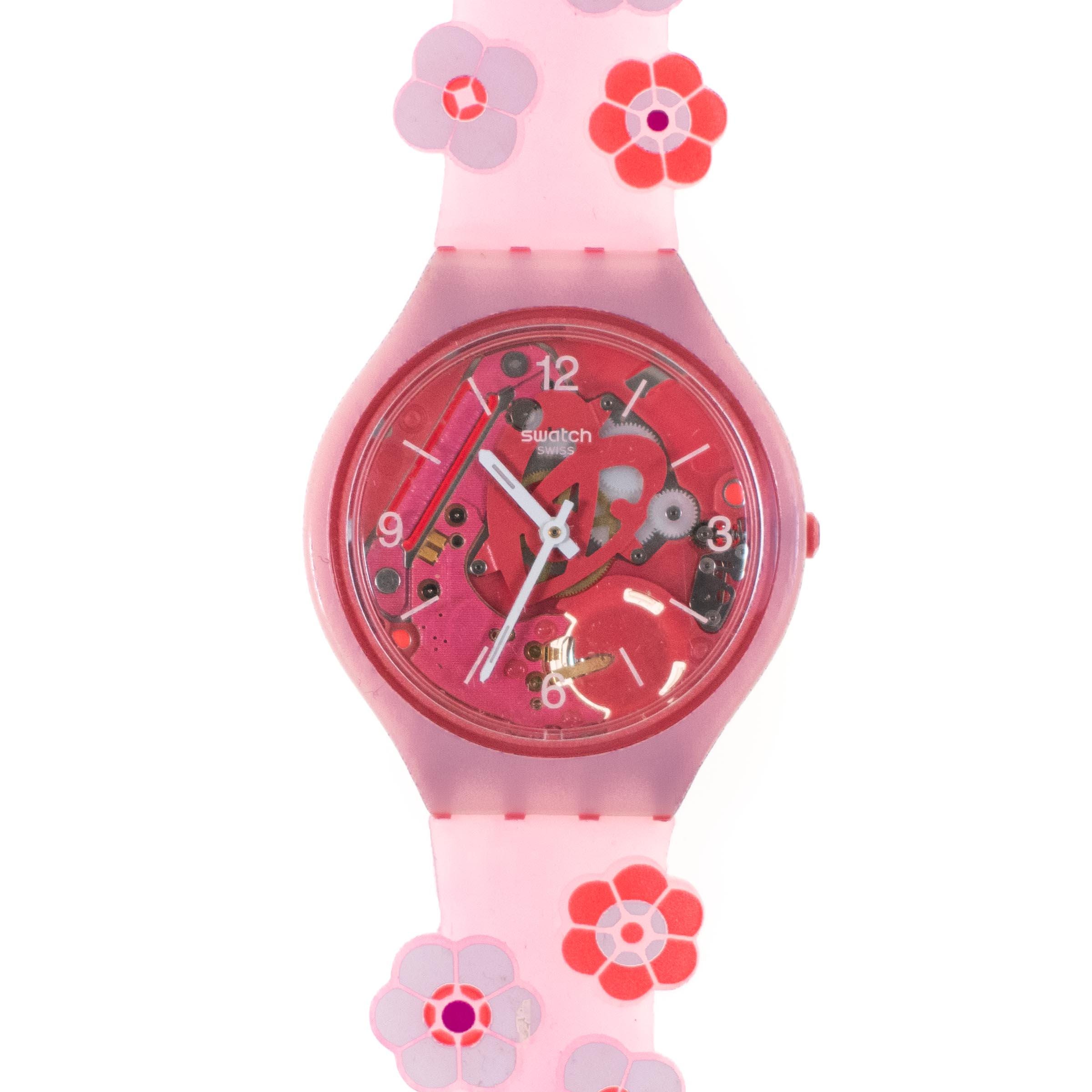 Floral swatch watch - Etsy 日本