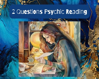 2 Question Psychic Question Answered/Psychic Reading/Know the Answer Fast Simple/Tarot Card Reading From Psychic/Get your Questions Answered