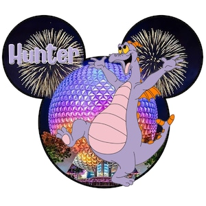 Imán de puerta de Disney Cruise Figment