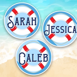 Cruise Door Magnet Buoy with Name