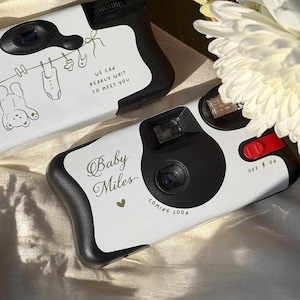 Baby Shower Kodak Disposable Camera Custom Wraps | Wrap Only | Kodak FunSaver Disposable Camera | Camera Not Included