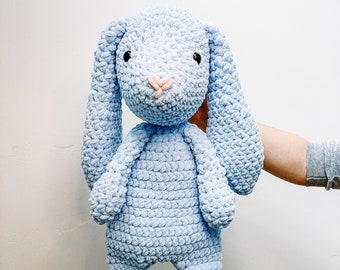 Made-to-order Crochet Bunny Snugglers - Two sizes