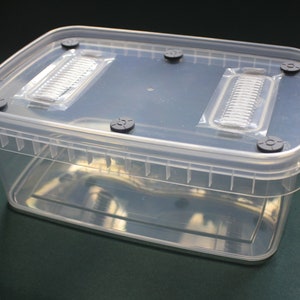1200ml Mushroom Grow Kit Boxes with SacO2 Filters & Injection Ports, Autoclavable DIY Microboxes