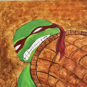 Turtle Power - Comic Book Style Turtle Art