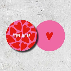 Bierdeckel Amore | Bierfuizl | Bierdeckelpappe