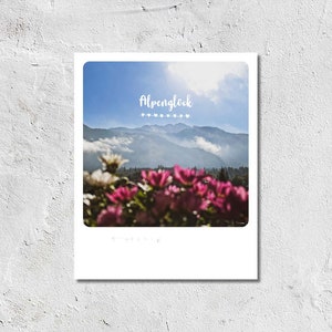 Postkarte Alpenglück Wilder Kaiser