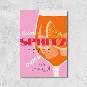Postkarte Oan Spritz