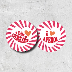 Bierdeckel Aperolerin | Bierfuizl | Bierdeckelpappe