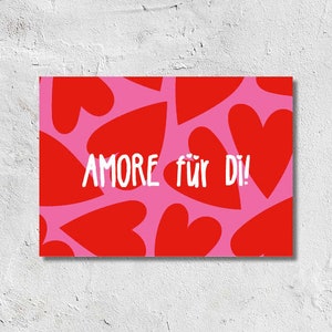 Postkarte Amore