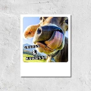 Postkarte Gruass & Kuhhs