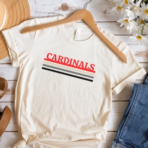 Cardinals Baseball Shirt, Retro Style Cardinals Baseball Shirt, Cardinals Shirt, St Louis Fans, St Louis Baseball Shirt, Cardinals Fan Gift