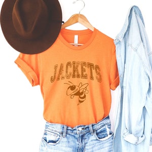 Yellowjackets Mascot Shirt, Jackets Shirt, Jackets School Spirit Shirt, Yellowjackets School Mascot Shirt, Teacher Shirt, Gift for Teacher