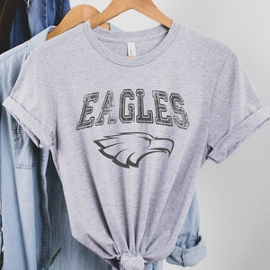 Eagles School Shirt, Barbers Hill School Shirt, Allen High School Shirt, Eagles Mascot Shirt, Eagles Logo Shirt, Eagles Game Day Shirt image 8