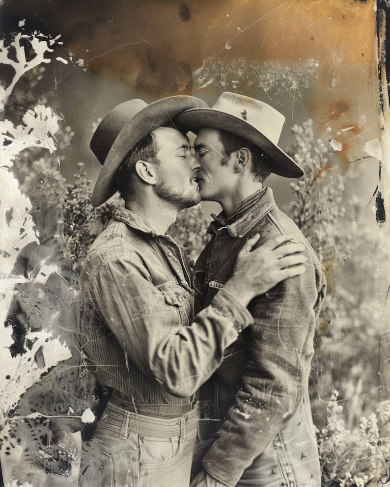 vintage-photograph-of-gay-couple-cowboys-in-love-gay-art-male