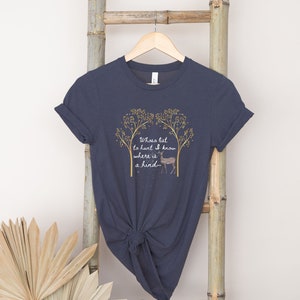 Whoso List to Hunt I Know Where is a Hind Jersey Short Sleeve Tee for Women, Sir Thomas Wyatt, Poem, English Lit, Poetry